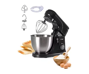 Save on Commercial Chef Electric Stand Mixer 4.7 Quart 7 Speed Settings at JCPenney - Only $107.99 (reg $240)