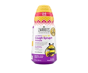 Free Zarbee's Cough and Immunity Syrups