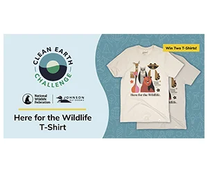 Join National Cleanup Month and Win a Stylish Wildlife T-Shirt
