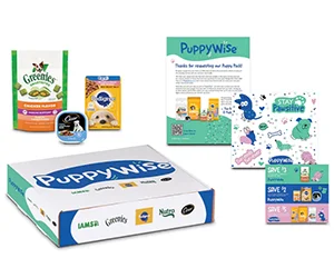 Free PuppyWise™ Puppy Pack: Nutritious Food, Delicious Treats, and Exclusive Deals for Your Pup