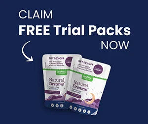 Sleep Better with Natural Dreams: Get Two Free Packs of Sleep Supplements
