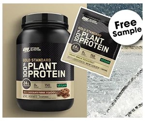 Get a Free Gold Standard Protein Sample - Complete a Short Form Now!