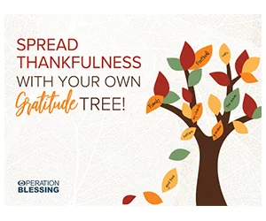 Spread Thankfulness with Your Own Gratitude Tree: Get a Free Poster!