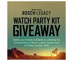 Free Bosch: Legacy Watch Party Kit! Join the Excitement for Season Two Premiere