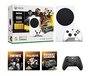 Save $60 on Xbox Series S Gilded Hunters Bundle + Xbox Wireless Controller Carbon Black - Only $299.99 at Walmart!