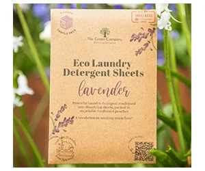 Get Free Laundry Sheets from The Green Company