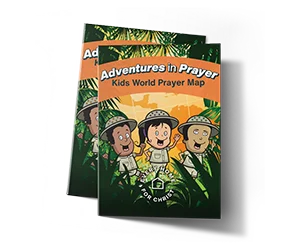 Free Kid's Prayer Map