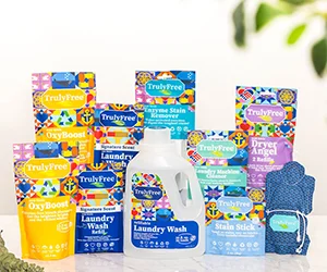 Free Organic Cleaning Products From Truly Free Living