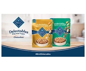 Get a Free Blue Delectables Pet Food to Delight Your Dog