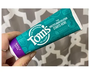 Get a Free Peppermint Whole Care Toothpaste from Tom's of Maine: Connect and Apply Now!