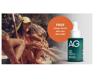 Claim Your Free Vitamin D3+K2 From AG1 - Support Your Immune Health