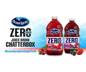 Get a Free Zero Sugar Juice Drink from Ocean Spray