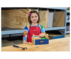 Join Us at Lowe's on January 20th for a Free My First DIY Toolbox Craft Kit - Let Your Little Helper Shine!