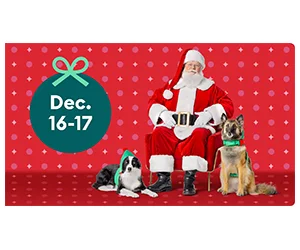 Capture Memories with Santa at PetSmart on Dec. 16-17 - Book Your Spot Now!