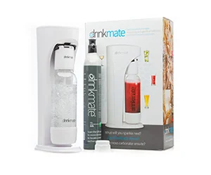 Get a Free Drinkmate OmniFizz and 60L CO2 Cylinder - Add Sparkle to Any Beverage!