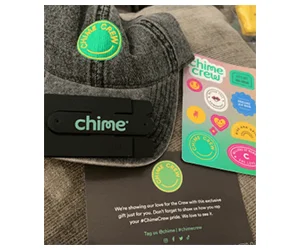Get Free Chime Swag - Join the Community and Show Off Your Style!
