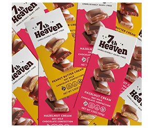 Get a Free 7th Heaven Vegan Milk Chocolate Bar After Rebate - Limited Time Offer!