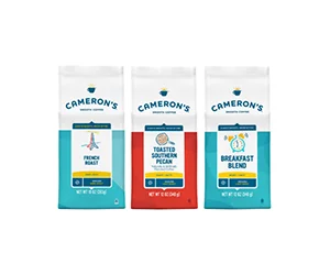 Receive a Voucher for a Bag or Box from Cameron's Coffee!