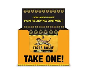 Get a Free Tiger Balm Pain Relief Ointment - Powerful Relief for Muscle Pain!