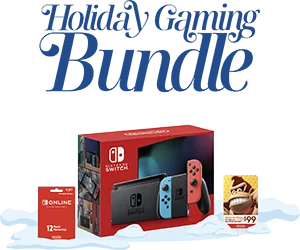 Win a Holiday Gaming Bundle with Nintendo Switch from Points Rewards Plus! Enter Now!
