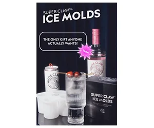 Win Super Claw Ice Molds - Enter for a Chance to Make the Perfect Cocktail!