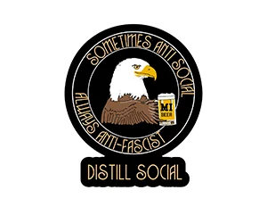 Get Your Free Election Stickers from Distill Social