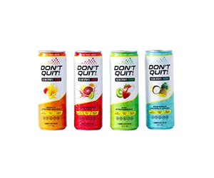 Get a Voucher for a Free Can of Natural Energy Drink from Don't Quit
