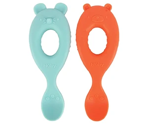 Get Free Nuby Silicone Animal Spoons for your baby's mealtime fun!