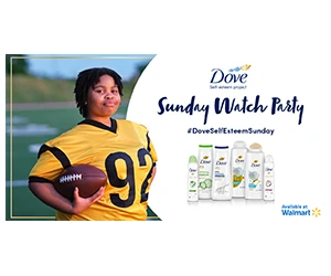 Get a Free Dove Confidence Kit + Dove Antiperspirants for the ultimate game day experience