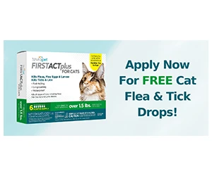 Get Free Cat Flea & Tick Drops to Protect Your Feline Companion!