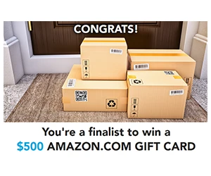Enter for a Chance to Win a $500 Amazon Gift Card!