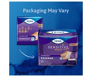 Claim Your Free TENA Sensitive Care Overnight Underwear Kit Today!