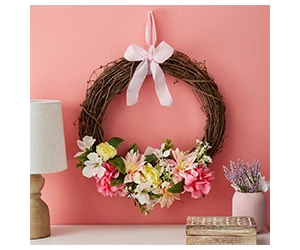 Get Your Free Spring Wreath Craft Kit at Michaels on March 3rd!