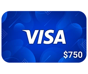 Enter for a Chance to Win a $750 Visa Gift Card