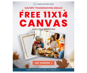 Turn Your Memories into Art with a FREE Canvas Offer