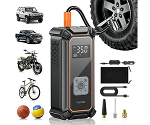 OlarHike Cordless Portable Tire Inflator: Get it at Walmart for Only $27.99 (reg $79.99)