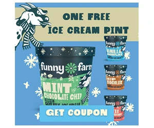 Get Your Free Pint of Funny Farm Ice Cream Now!