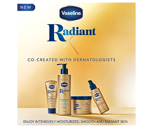 Indulge Your Skin with Free Vaseline Radiant X Deep Nourishment 100% Pure Shea Butter Body Cream, Lotion, and Body Oil