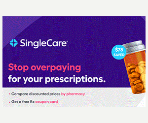 SingleCare: Get $3 Off Your First Prescription

