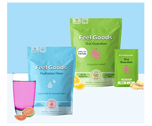 Experience FeelGoods Natural Drink for Free - Join the Sampling Program!