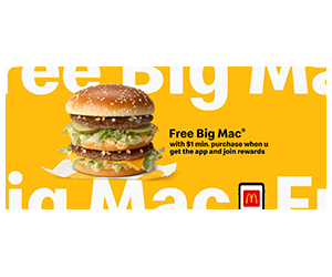 Get a Free Big Mac Today!
