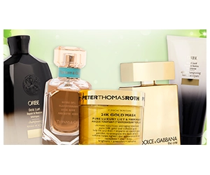 Enter to Win a Gold Rush Beauty & Fragrance Kit!