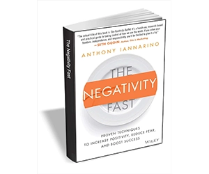 Free eBook: "The Negativity Fast: Proven Techniques to Increase Positivity, Reduce Fear, and Boost Success ($17.00 Value) FREE for a Limited Time"
