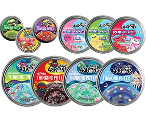Explore Crazy Aaron's® Amazing Products for Free!