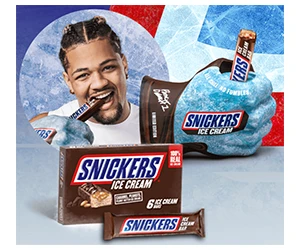Free Snickers Ice Cream Chiller Ice Cream 6-Pack Giveaway
