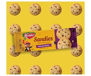 Free Keebler Sandies Oatmeal Raisin Cookies