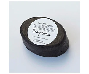 Claim Your Free Hemptation Charcoal Cleansing Bar Now!