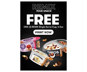 Free Remix Single Serve Cup with Printable Coupon - Act Fast!