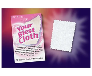 Get Your Free Blest Cloth from Ernest Angley Ministries
