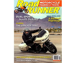 Free 1-Year Subscription to RoadRUNNER Motorcycle Touring & Travel Magazine